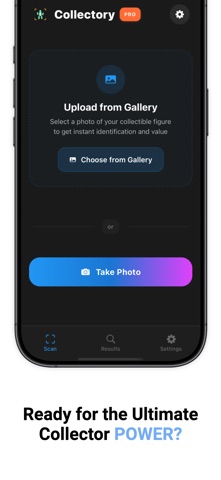 Action Figure Price Scanner iPhone screenshot
