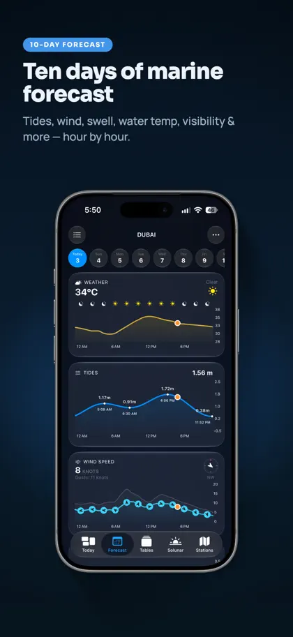 AlMayeh: Tides, Weather & More screenshot 3 of 6