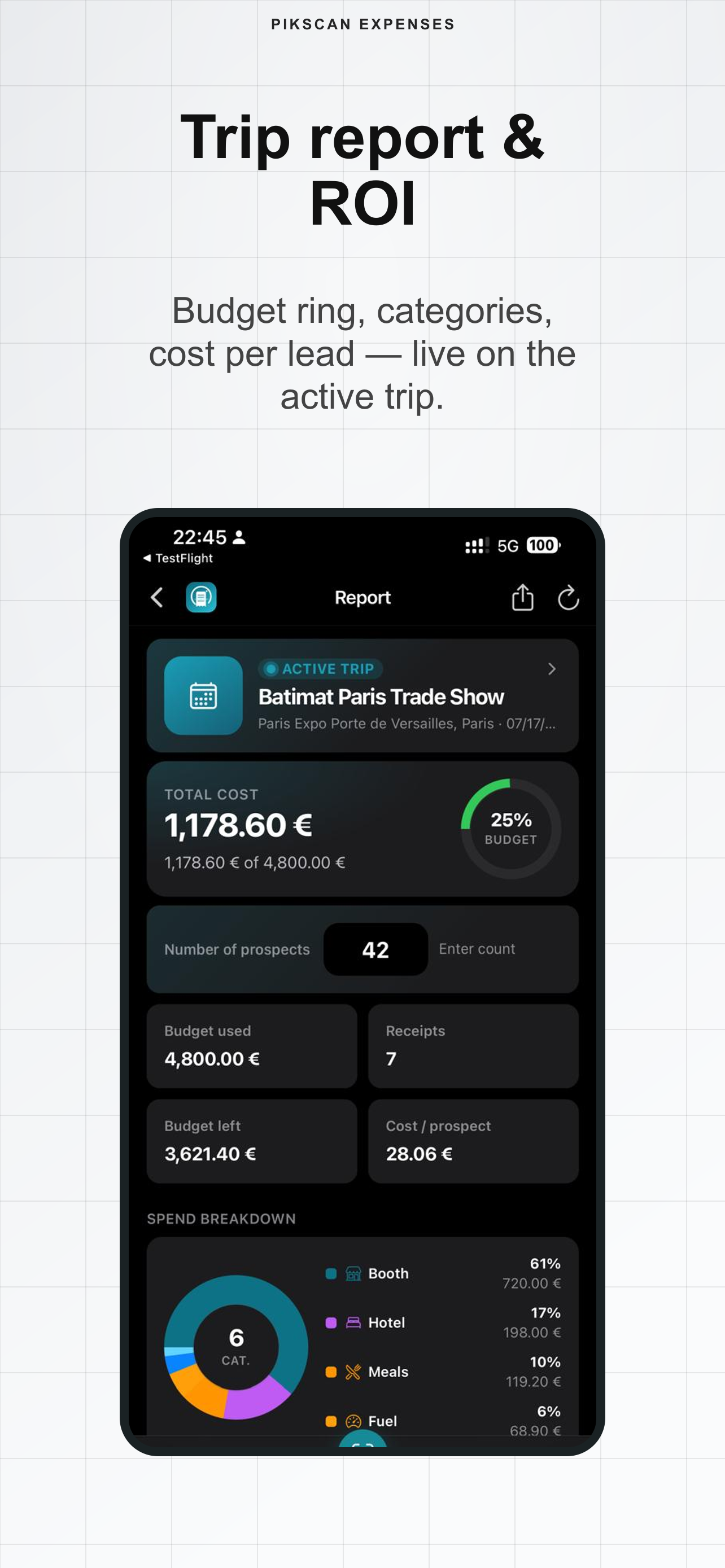 Pikscan: Expense reports screenshot 4