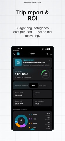Pikscan: Expense reports Screenshot 4 of 9