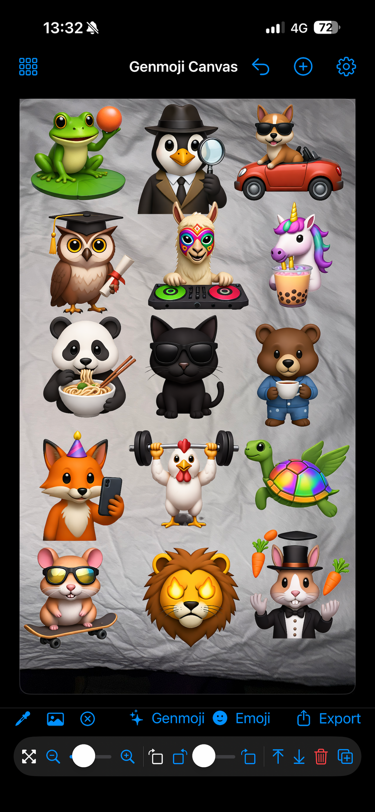 Genmoji Studio Canvas - Custom screenshot 8