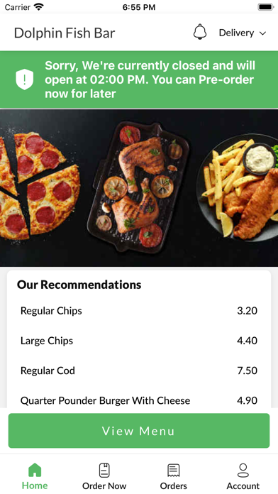 Dolphin Fish Bar Screenshot