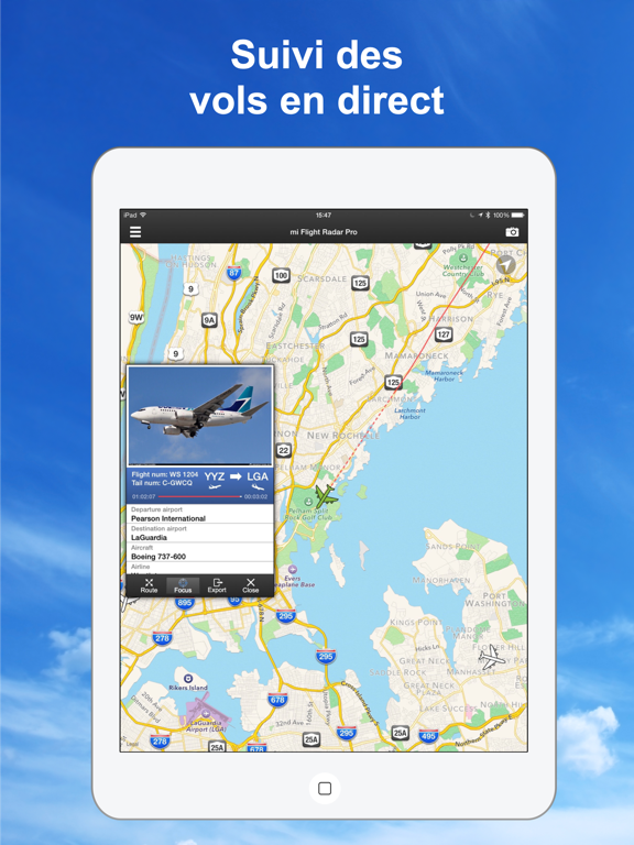 Screenshot #4 pour Flight Radar Pro Avion direct