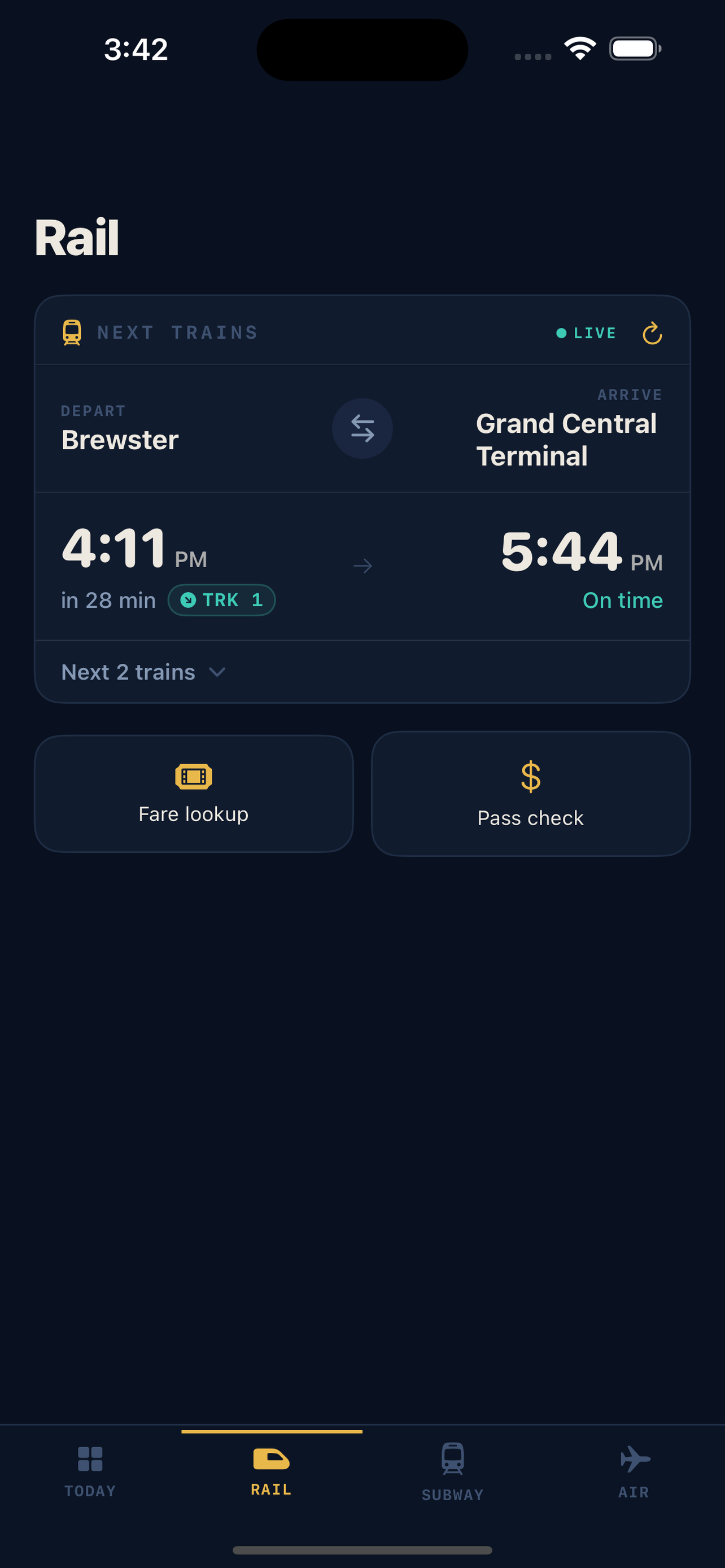 Pronto Commute screenshot 3