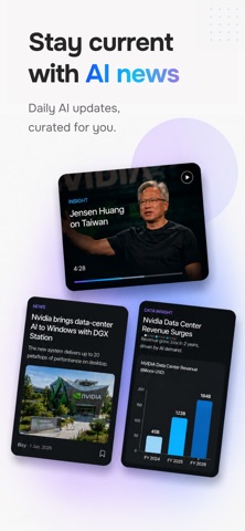 Bizy: Learn AI iPhone screenshot