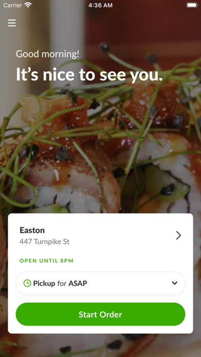 Cafe Hayashi iPhone screenshot 1 - Food & Drink app