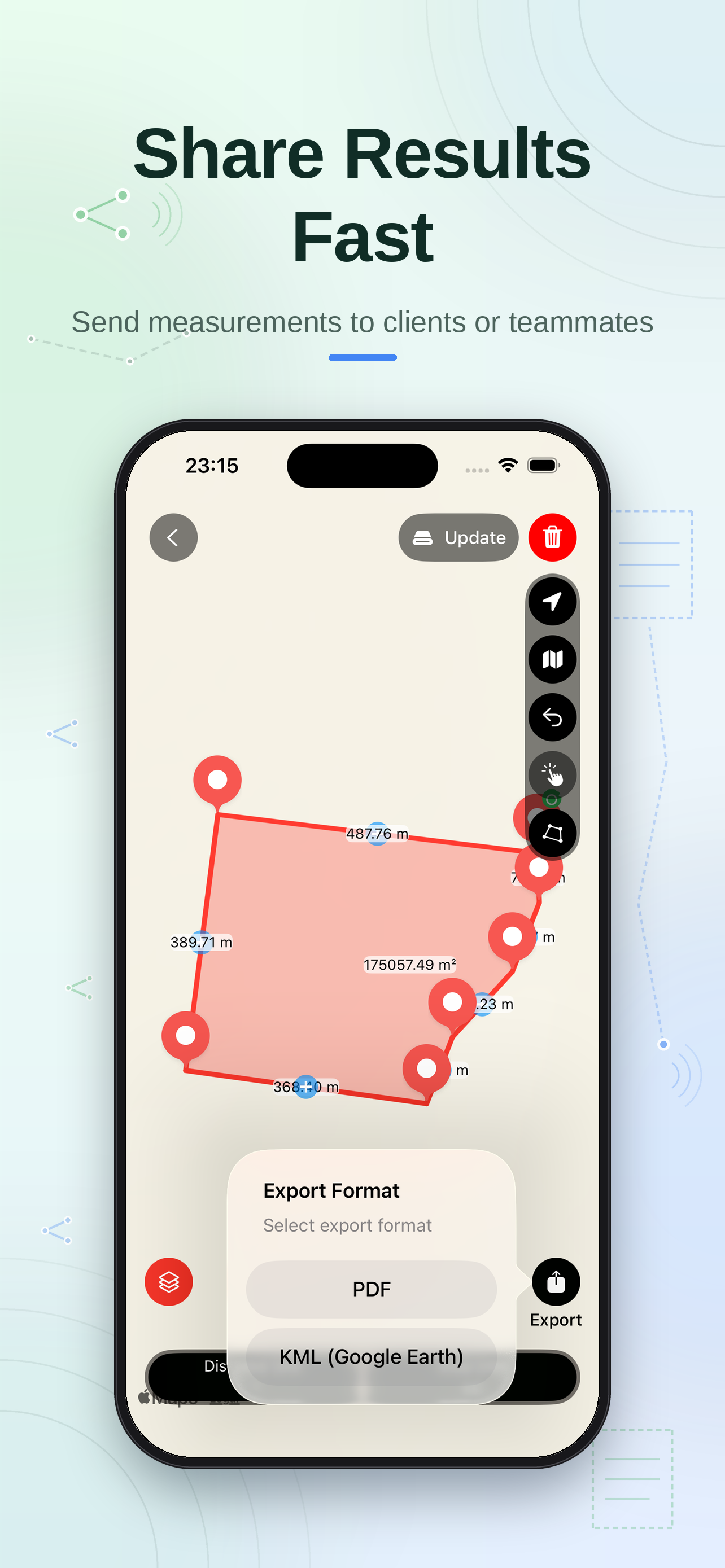Area Measure - GPS Field Maps screenshot 5