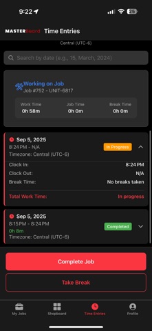 MasterBoard Mobile screenshot