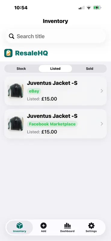 ResaleHQ: Reseller Tracker screenshot 5 of 5