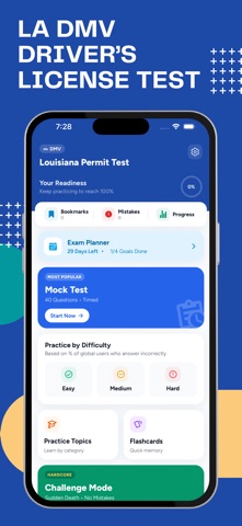 Louisiana Permit Test Practice Screenshot 1 of 8
