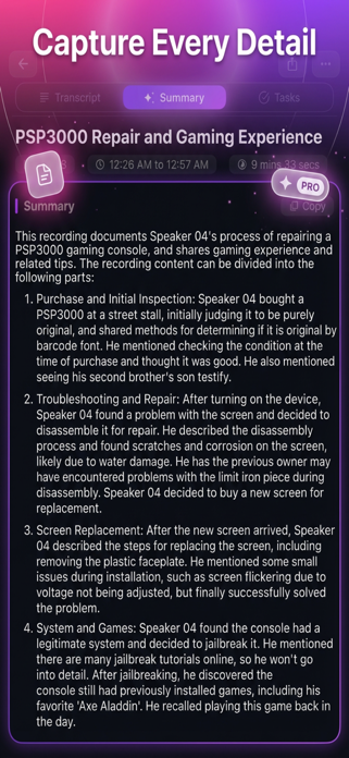 Memorion – AI Memory Recorder Screenshot 2 of 6