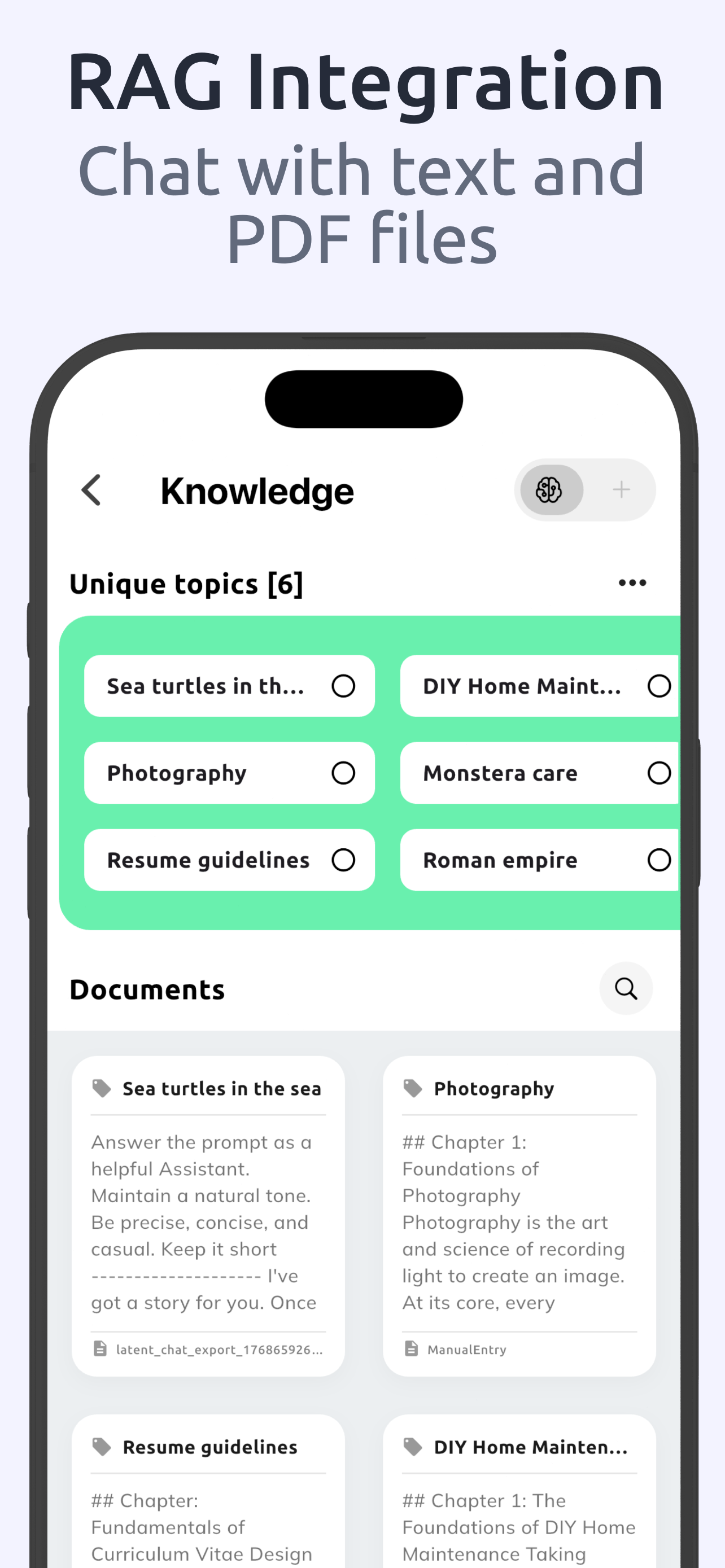 LatentChat - Assistant LLM