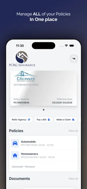 PCRG Insurance screenshot 1