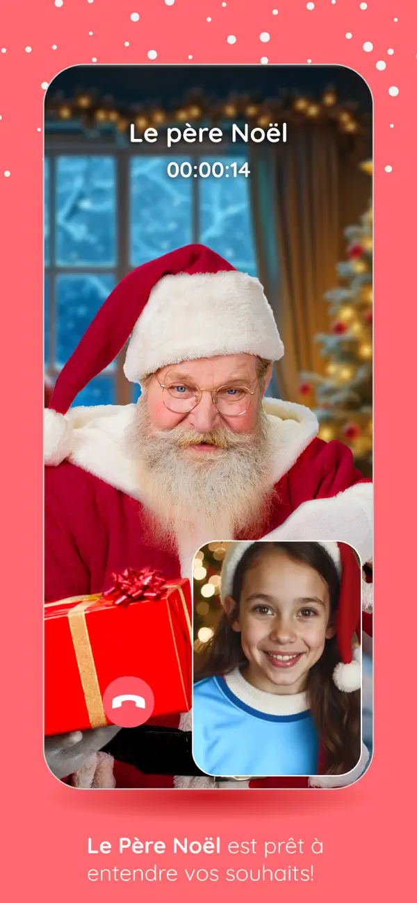 Screenshot #3 pour Parler au Père Noël - Message