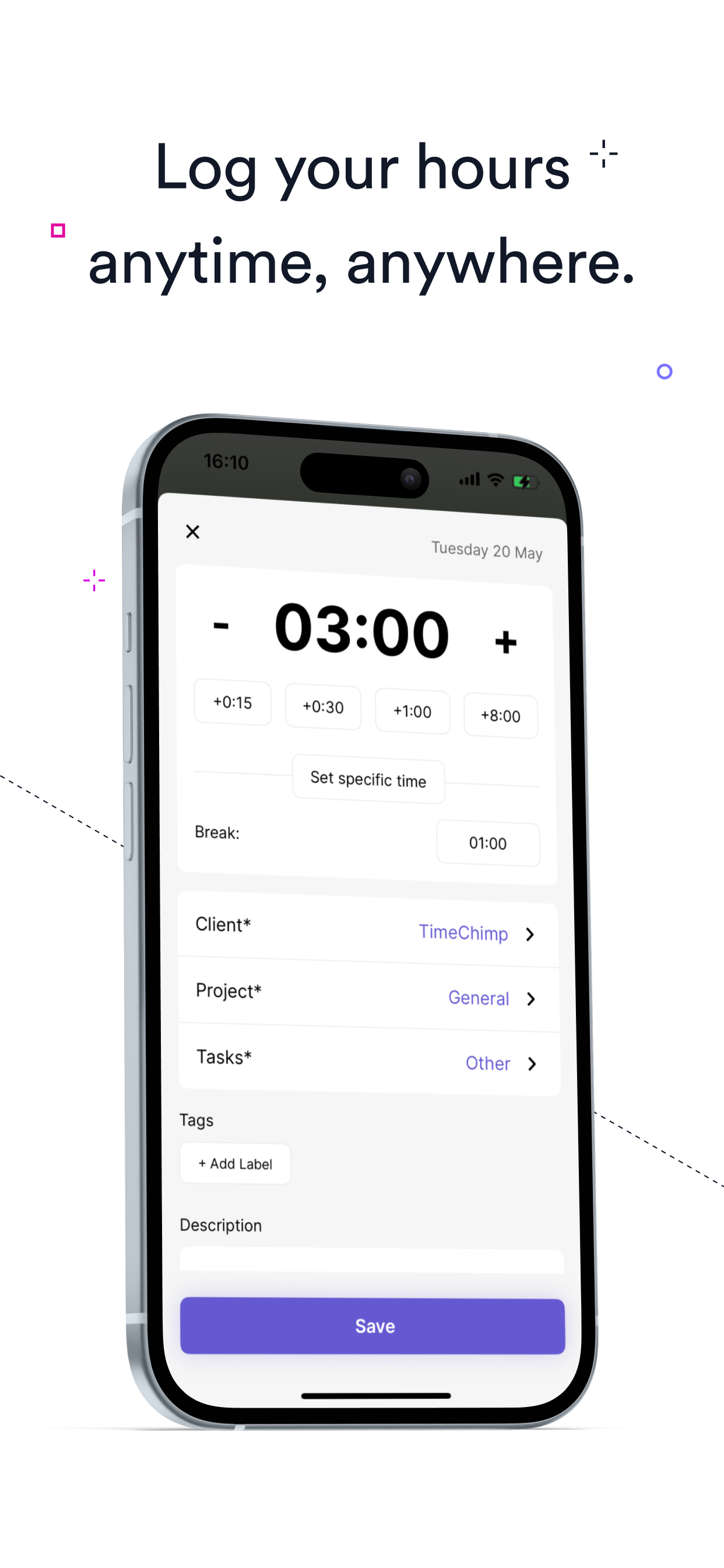 TimeChimp - Time Tracking