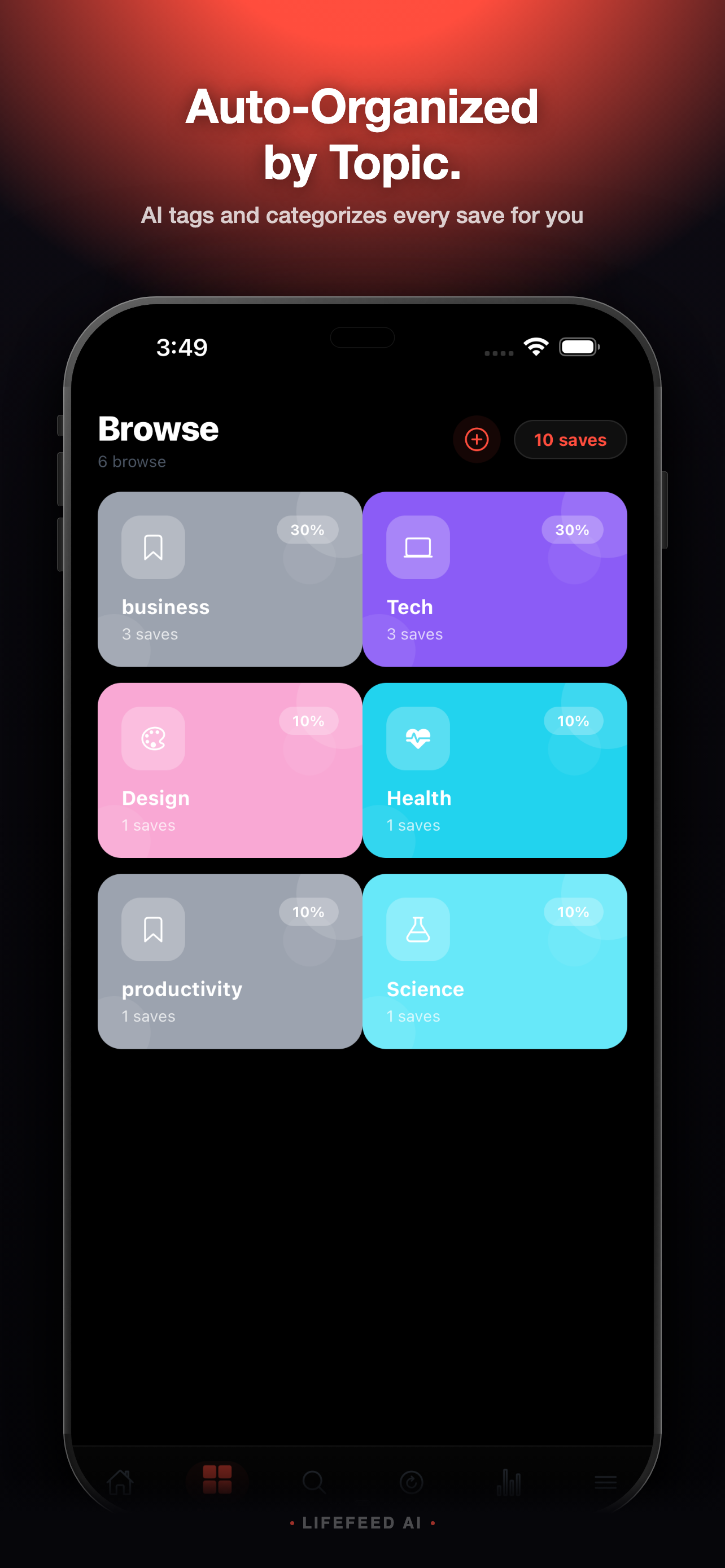 LifeFeed AI - Smart Bookmarks screenshot 7