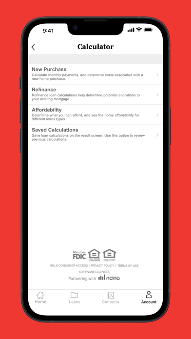 Members 1st Mortgage Screenshot