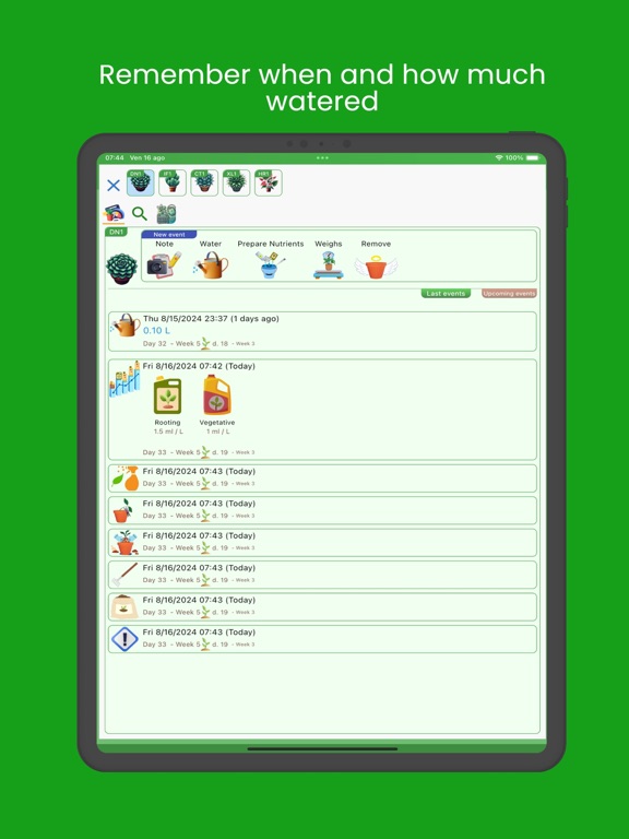 ColtivApp iPad screenshot