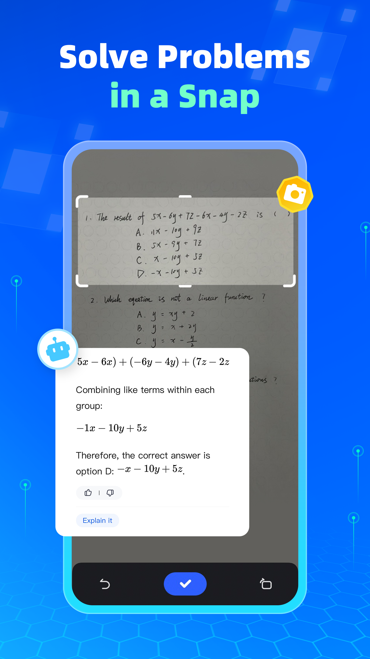 Question.AI-Math Calculator screenshot 3