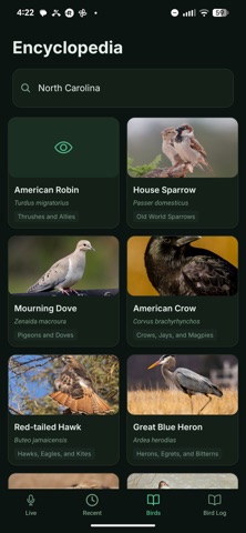 Bird Songs App Screenshot 4 of 5