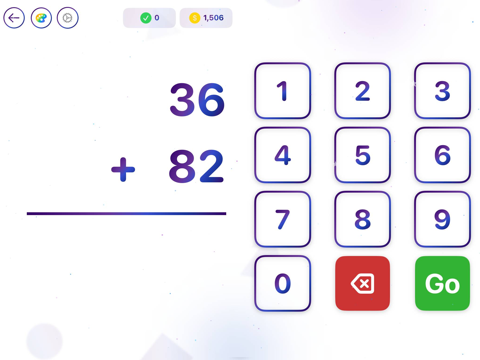 Four Operations: Rigby Maths iPad screenshot