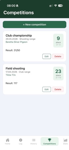 ChamberLog screenshot