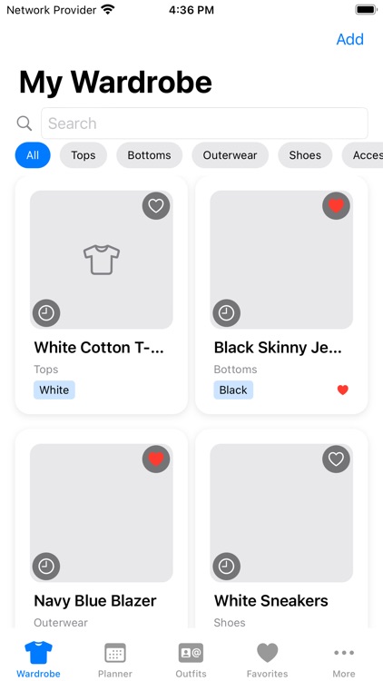 WardrobeX – Outfit Planner