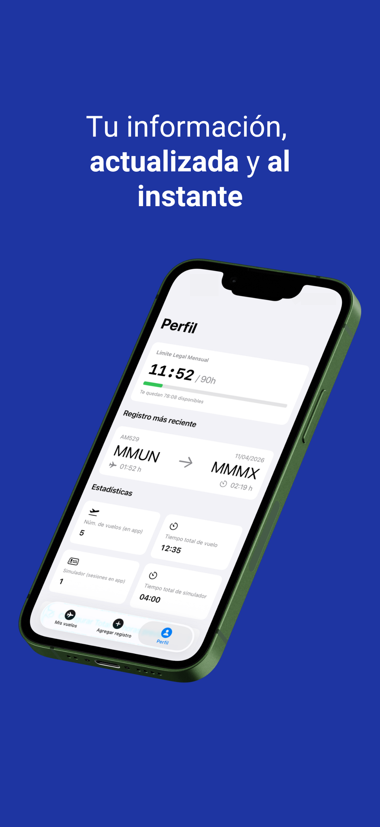 Diario de Vuelo: pilot logbook screenshot 3
