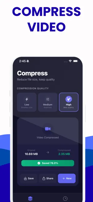 Video Compressor · Resize MP4 screenshot 2