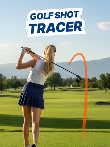 Golf Tracer - Track Your Shots iPad screenshot