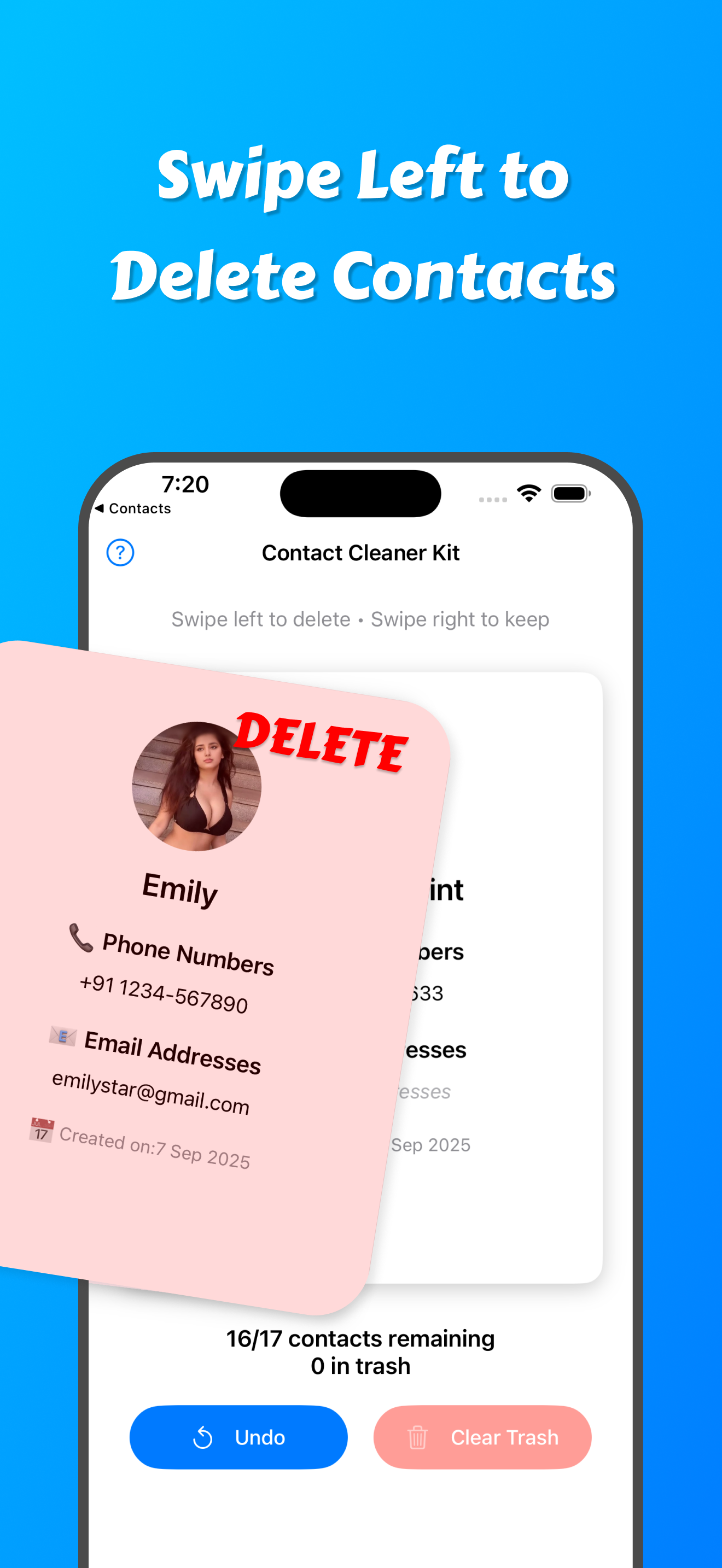 Swipe - Contact Cleaner Kit screenshot 2