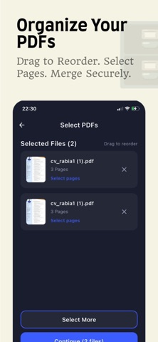 Cozy PDF Tools: Merge & Split Screenshot 4 of 9