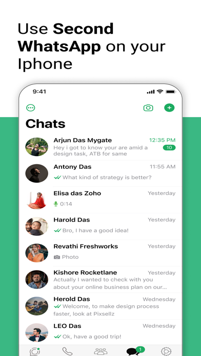 Messenger Hub for WhatsApp Screenshot