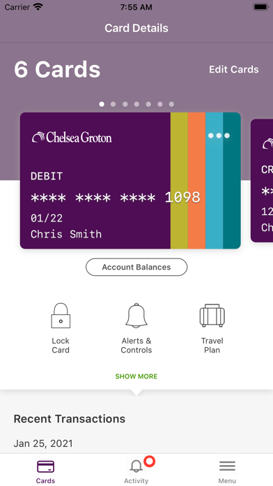 CGB Smart Card Screenshot