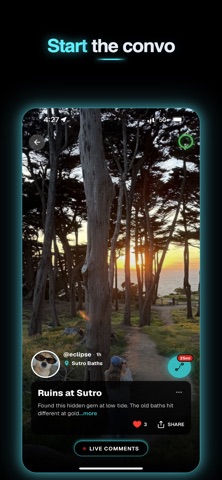 Reveal - Today's local content iPhone screenshot