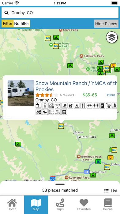 RV Parky - Parks & Campgrounds Screenshot