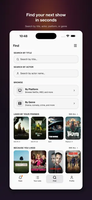 Whatcha Watching - TV Tracker screenshot 1