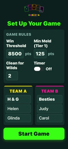 Cafe Canasta screenshot