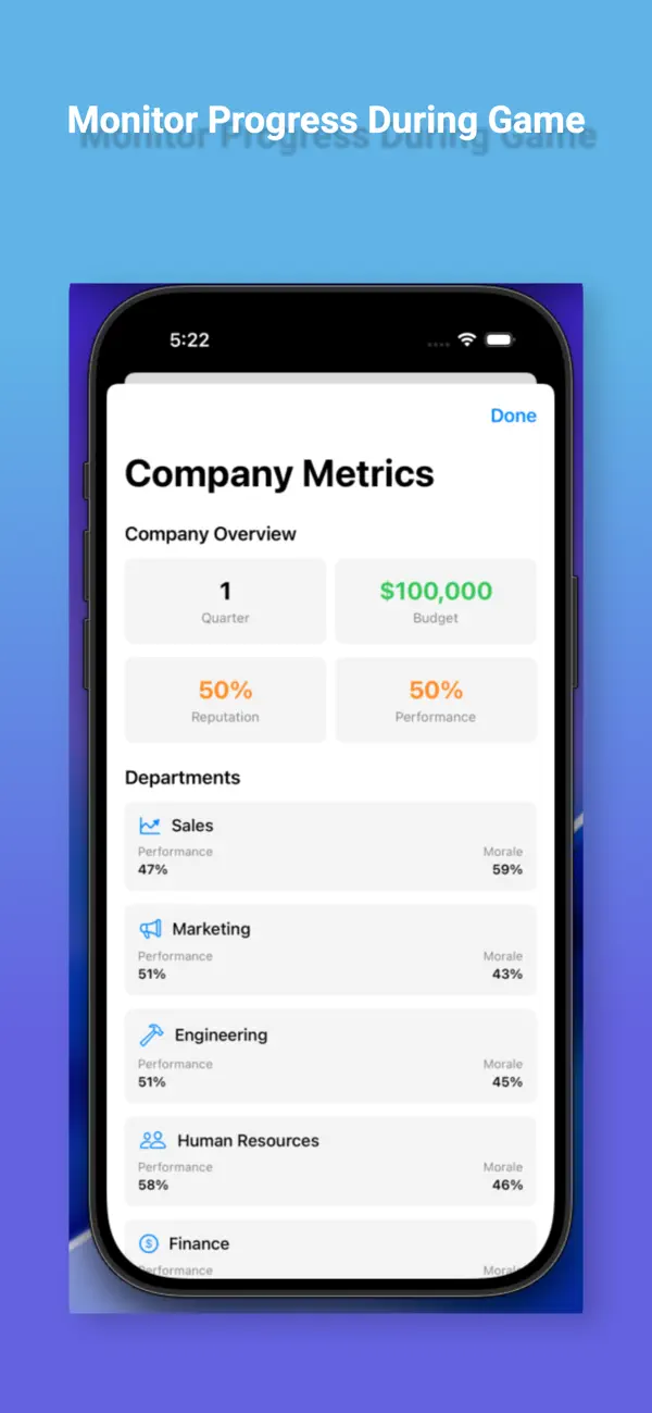 #6. CEOSimulation (iOS) De: Donald Clark