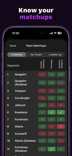 PoGoTeams – PvP Team Builder screenshot 2