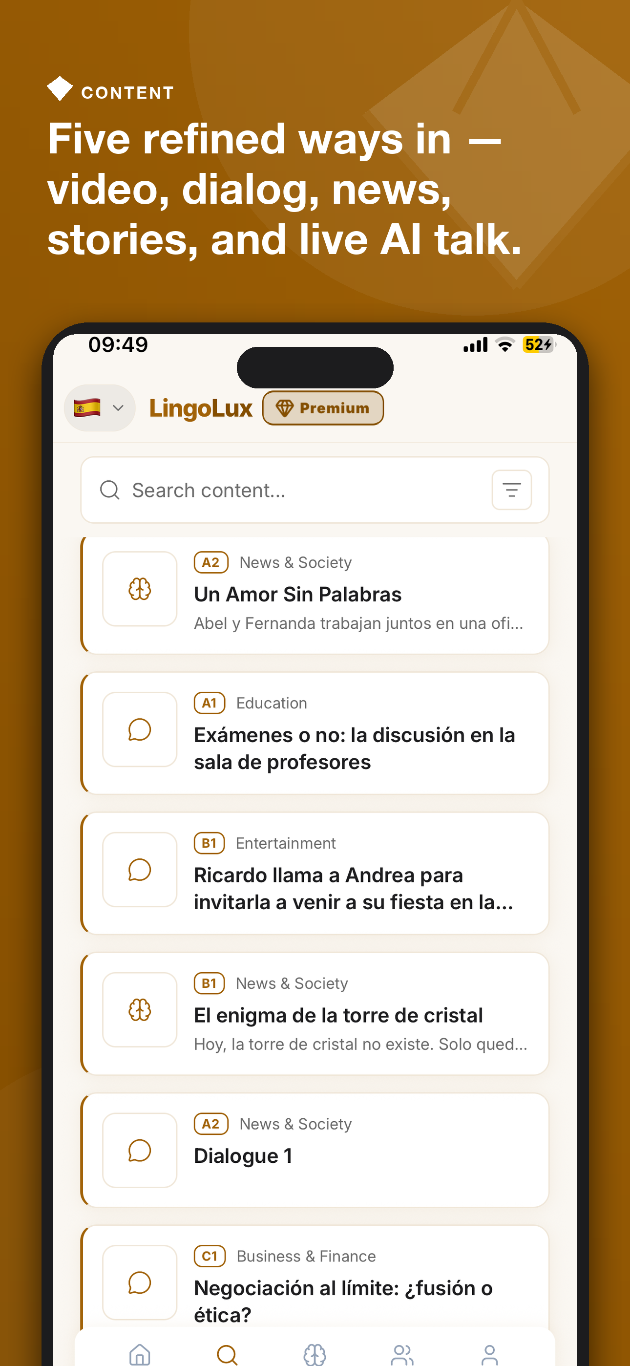 Learn Languages - LingoLux screenshot 3