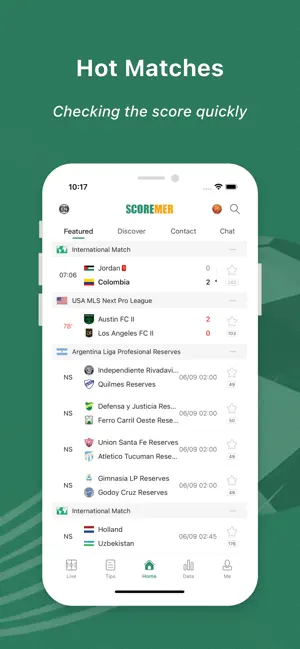 Scoremer: Football Live Scores iPhone screenshot 2