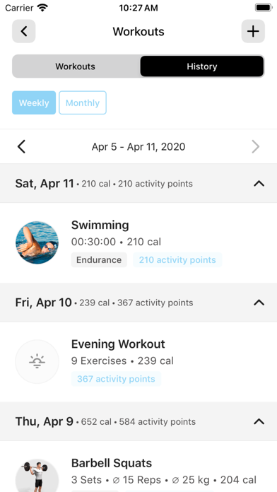 Jato Fitness Screenshot