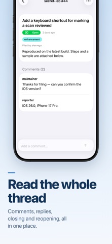 Todoke: GitHub Issues Client screenshot 5