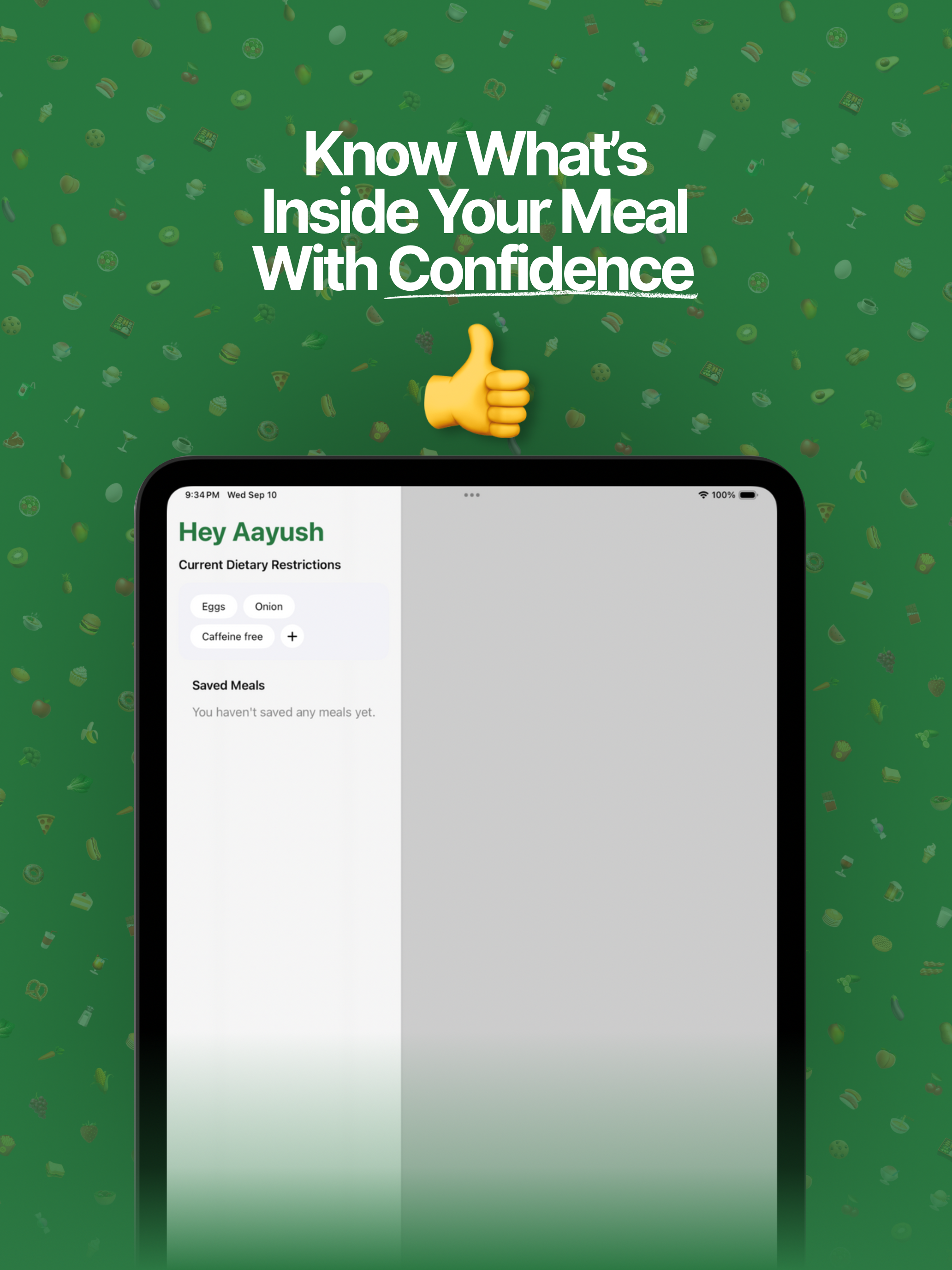 Inside: Food & Allergy Scanner