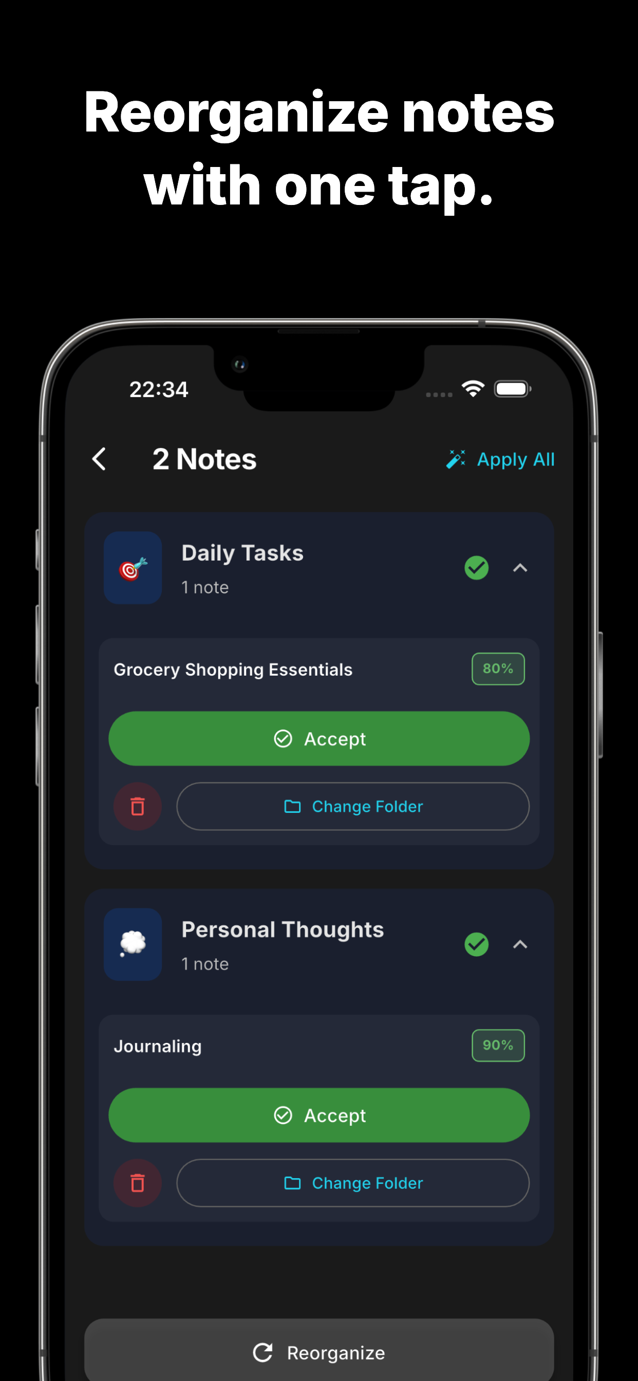 Notie AI - Voice Note Taker