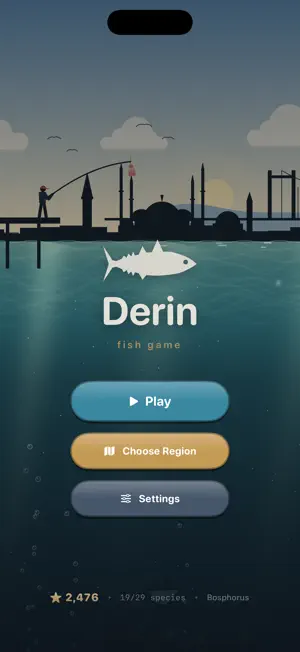 Derin: Fish Game screenshot 1