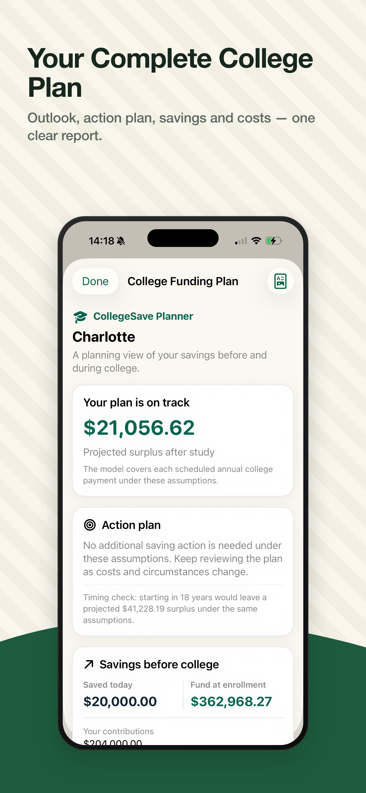 CollegeSave Planner screenshot 6