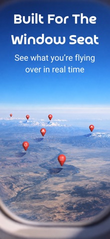 OutMyWindow | Flight Map iPhone screenshot