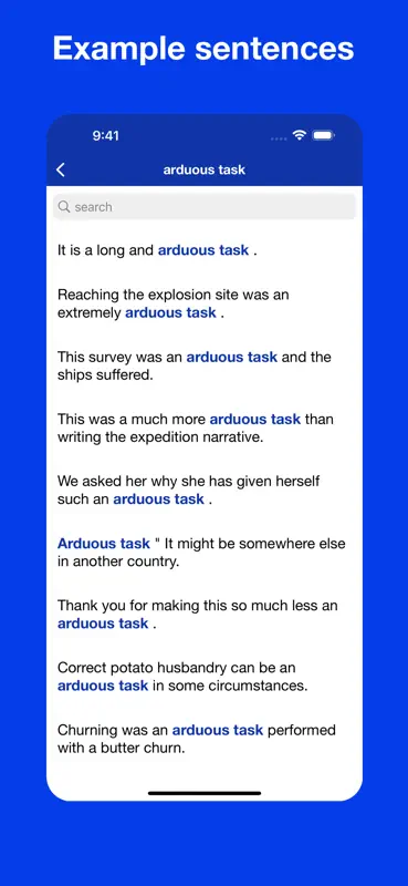 English Collocation Flashcards screenshot 5 of 10